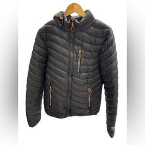 Men's Black Rino Apparel Quilted Jacket